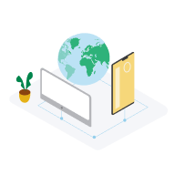 多言語・各国の タイムゾーンへ対応